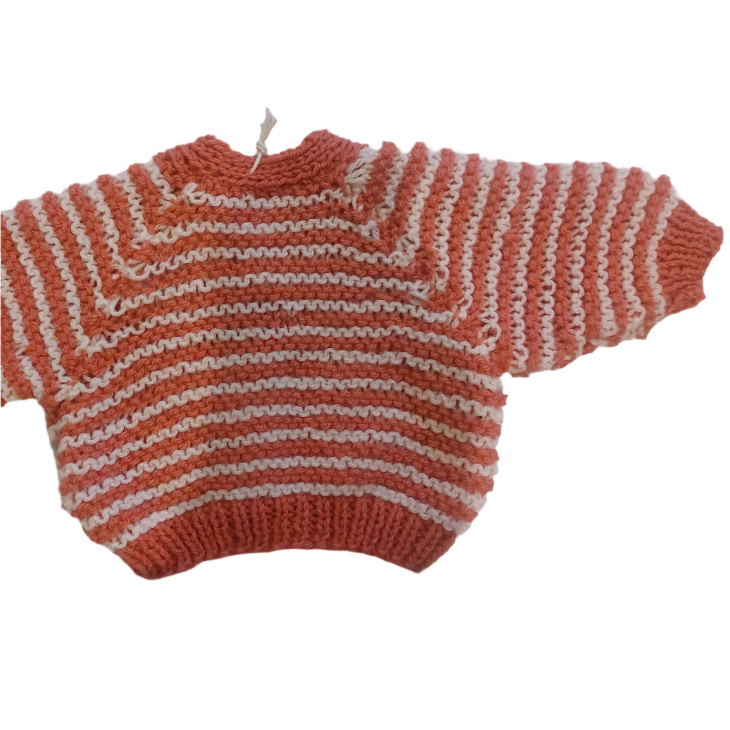 KNITTED STRIPE CARDIGAN - 3 COLOURS 6-12 MONTHS