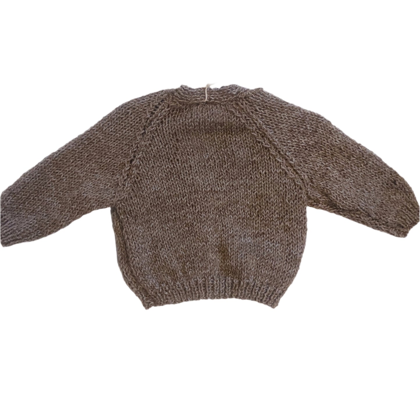 SHEEP CARDIGAN - TAUPE 1-2 YEARS