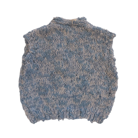 TRACTOR VEST - MOTTLED BLUE 2-3 YEARS
