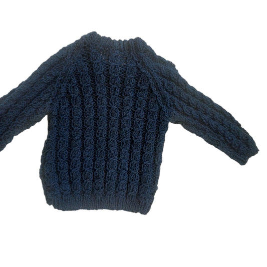 SHEEP JUMPER - NAVY 1-2 YEARS