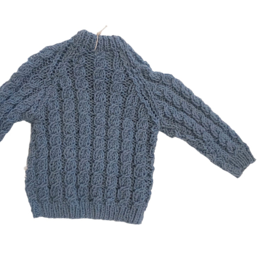 SHEEP JUMPER - ANNABEL'S BLUE 1-2 YEARS
