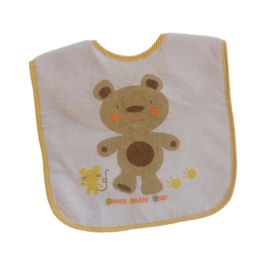 BABY VELCRO BIB - 3 COLOURS