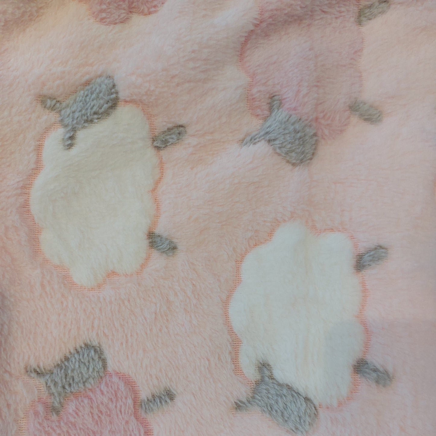 PINK PATTERNED COSY WRAP - 2 PATTERNS