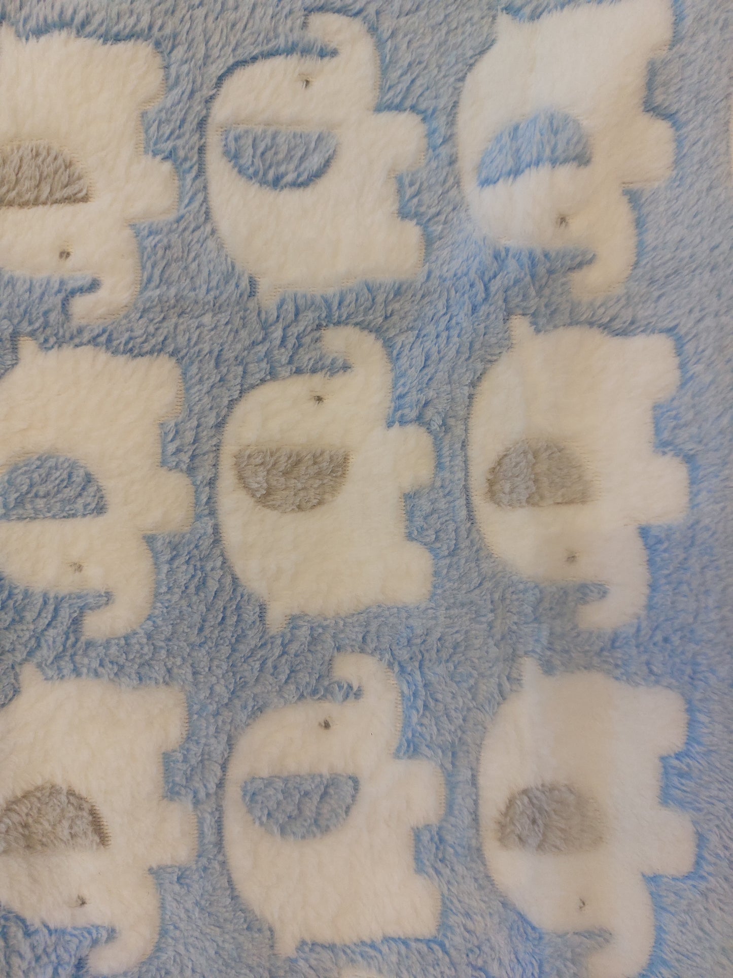 BLUE PATTERNED COSY WRAP - 3 PATTERNS