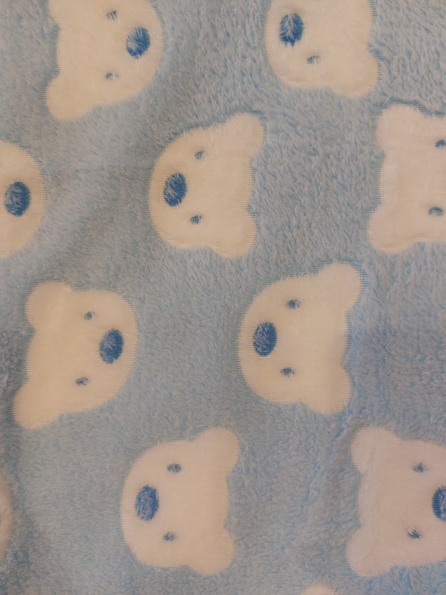 BLUE PATTERNED COSY WRAP - 3 PATTERNS