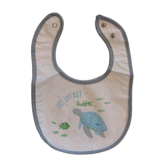 3 PACK MEAL BIBS WITH PEVA BACK