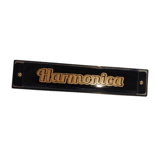 RETRO METAL HARMONICA - 4 COLOURS