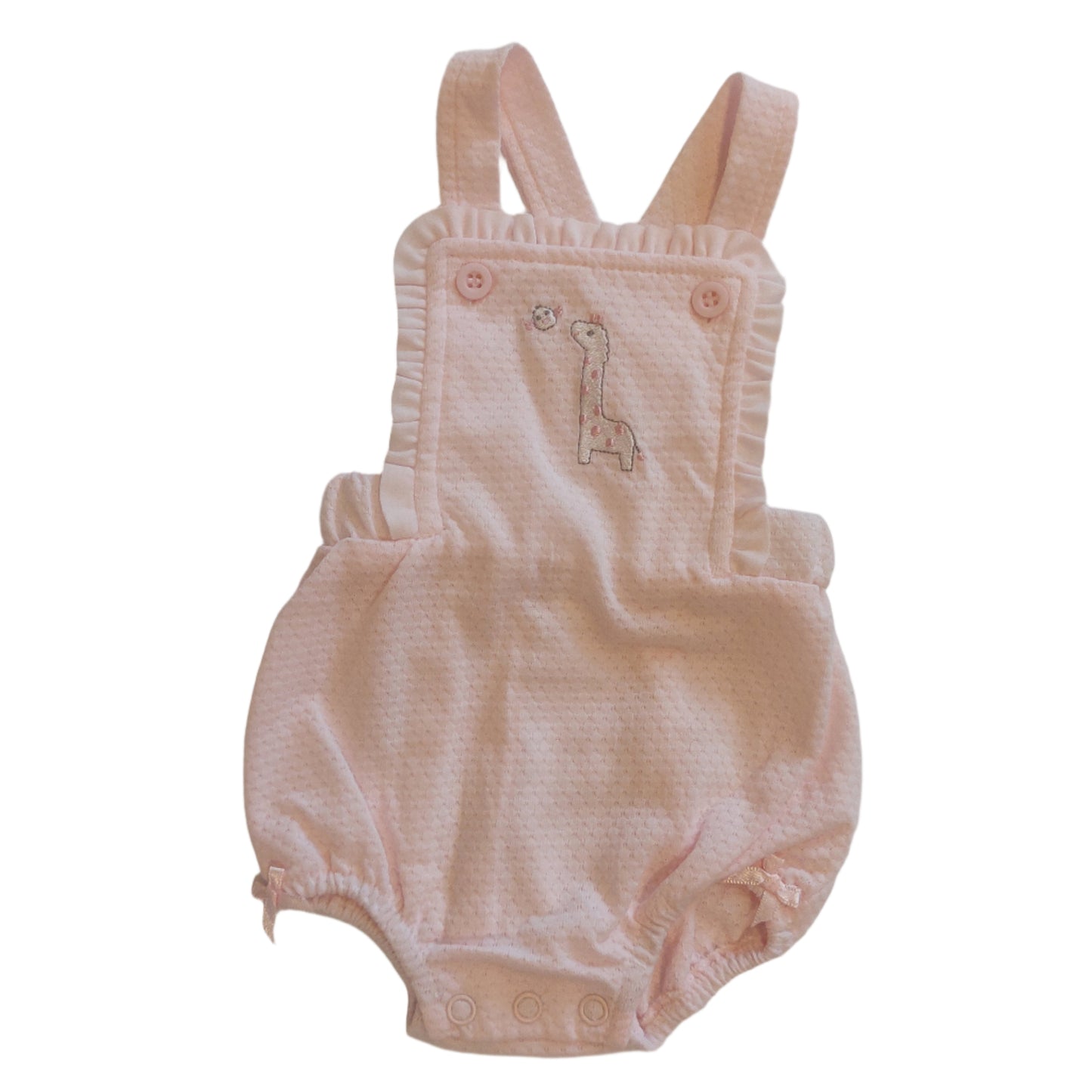 PINK PREMATURE BABY ROMPER 2 PIECE SET