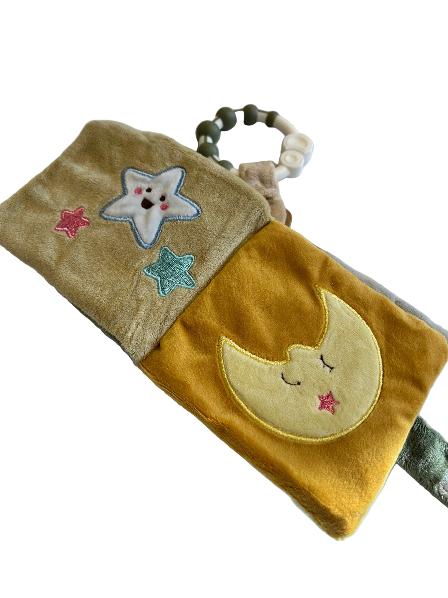 BABY BEAR ACTIVITY BOOK WITH CRINKLE PAPER, MIRROR & LINK