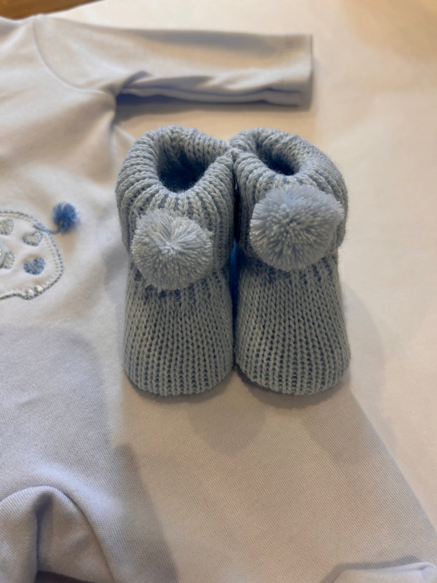 HELLO BABY BOY! BLUE 3-PIECE GIFT SET | ANNABEL'S OF CRANBROOK