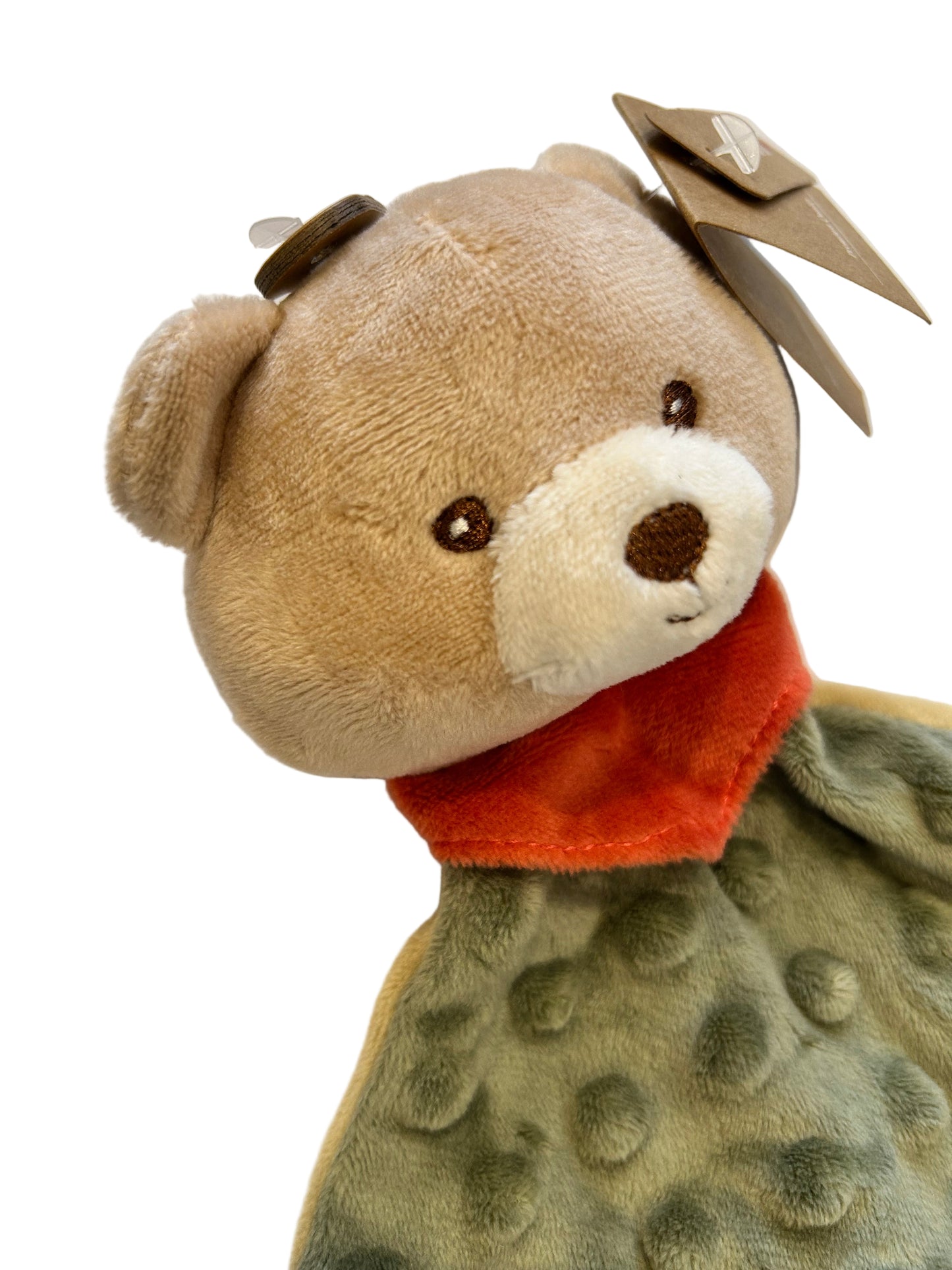 CHRISTMAS TEDDY WITH SCARF COMFORTER