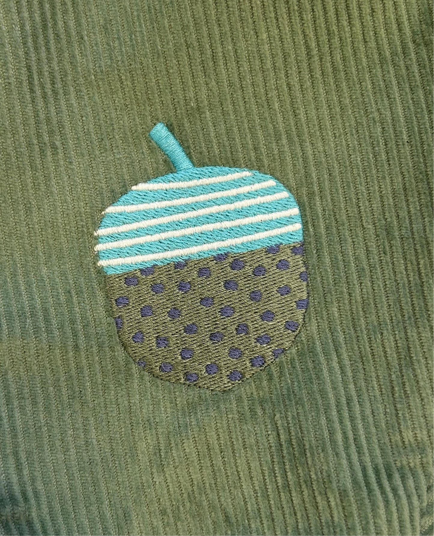 PIGEON ORGANICS BABY CORD TROUSERS - GREEN