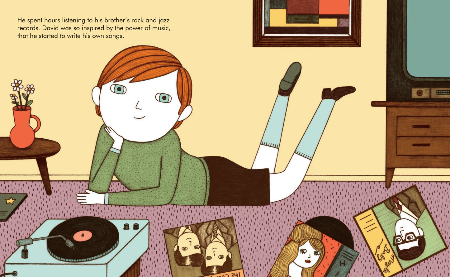 LITTLE PEOPLE BIG DREAMS: DAVID BOWIE (HB)