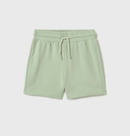 BERMUDA FLEECE SHORTS - MATCHA