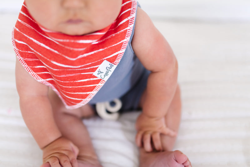 SEASIDE DRIBBLE BIB 4 PACK