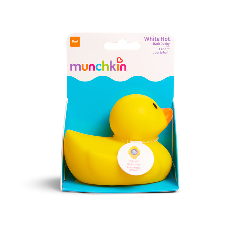 WHITE HOT SAFETY BATH DUCKY