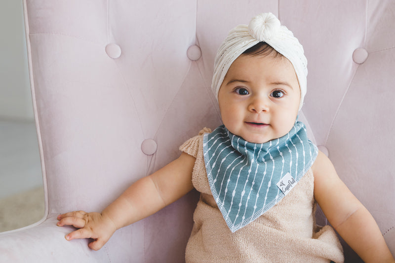 FAWN FLORAL DRIBBLE BIB 4 PACK