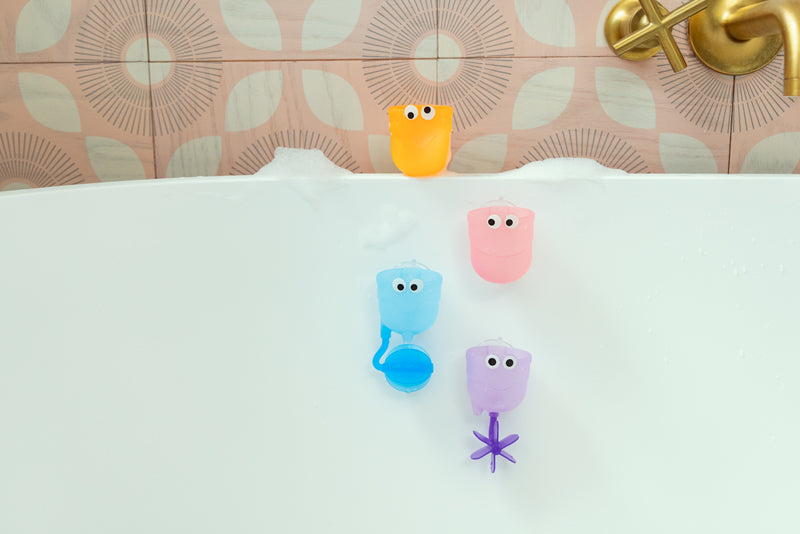 BATH CUPS WATER FALLS 4 PACK