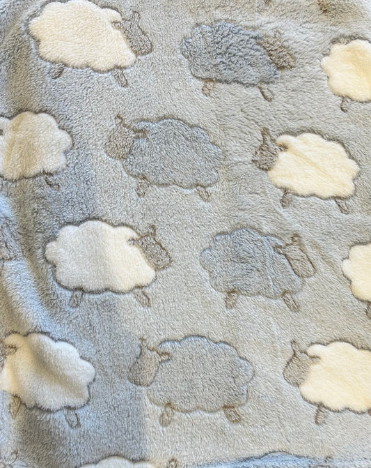 COSY BABY WRAP | BLUE SHEEP