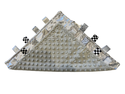 TAG COMFORTER - GREY SPOTS