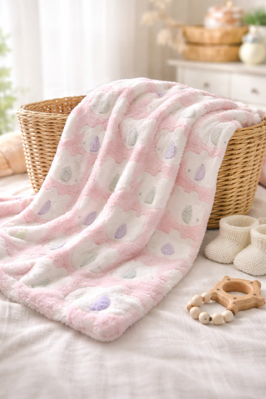 COSY BABY WRAP | PINK ELEPHANT
