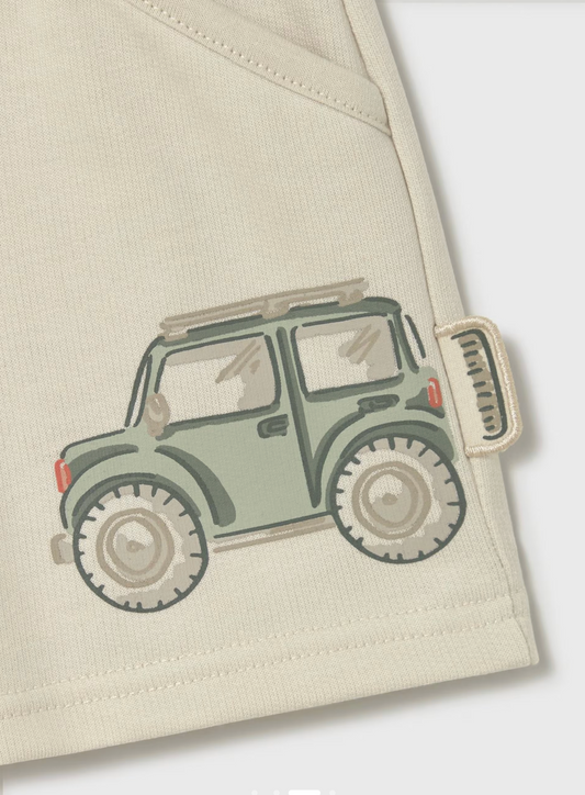 KIDS BERMUDA FLEECE SHORTS - ADVENTURE | MAYORAL