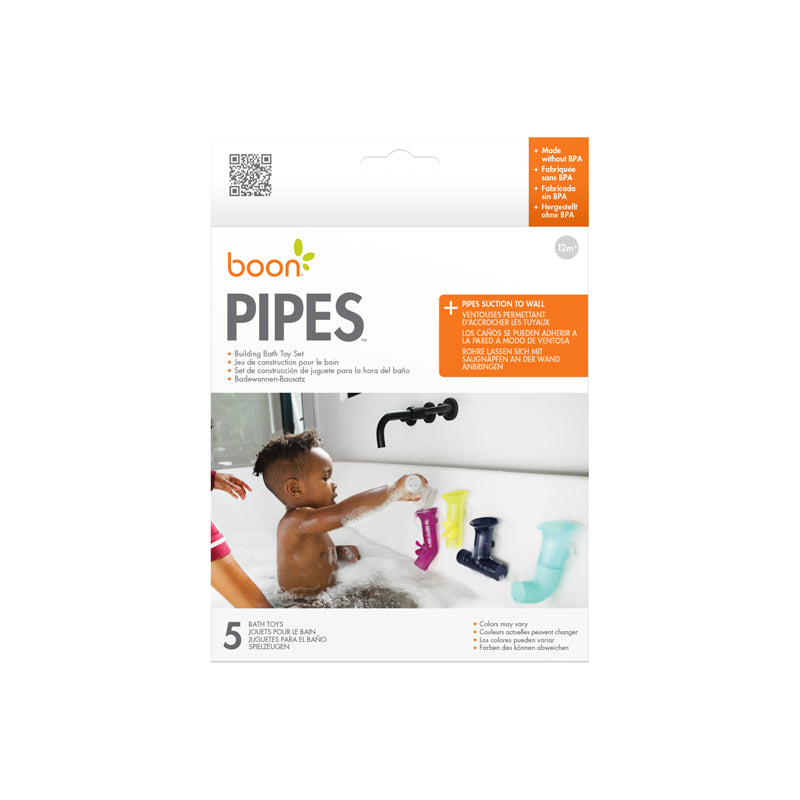 PIPES BUILDING BATH TOY SET 5 PACK