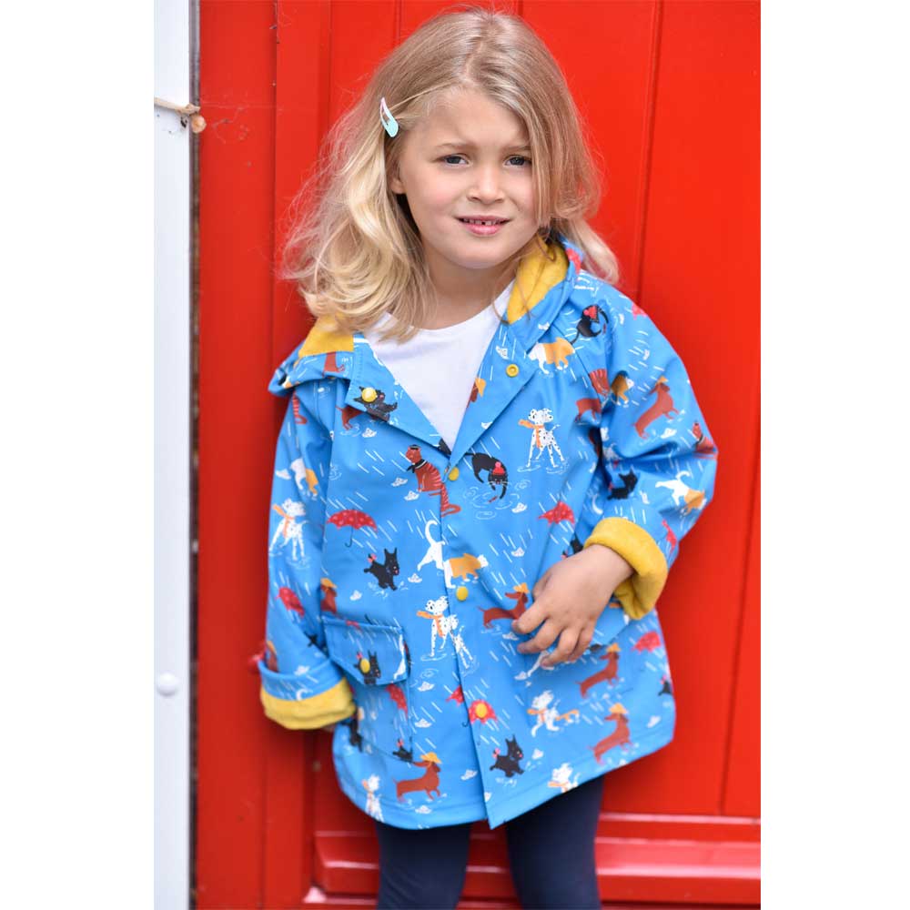 IT'S RAINING CATS & DOGS RAINCOAT - 4 SIZES