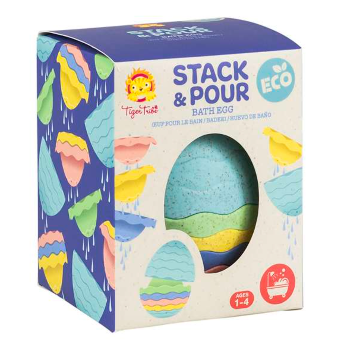 ECO STACK & POUR BATH EGG