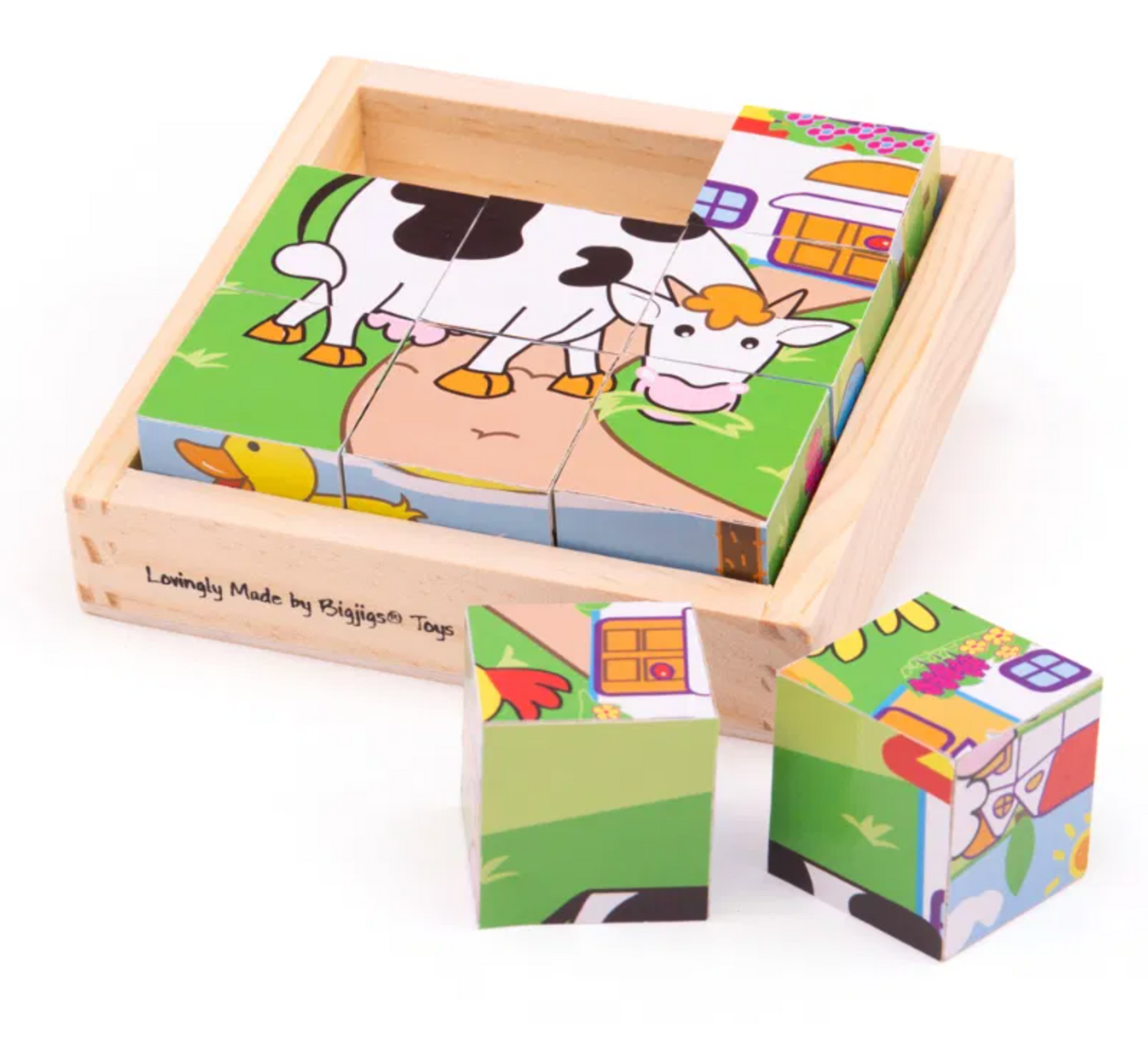 FARM CUBE PUZZLE - SMALL