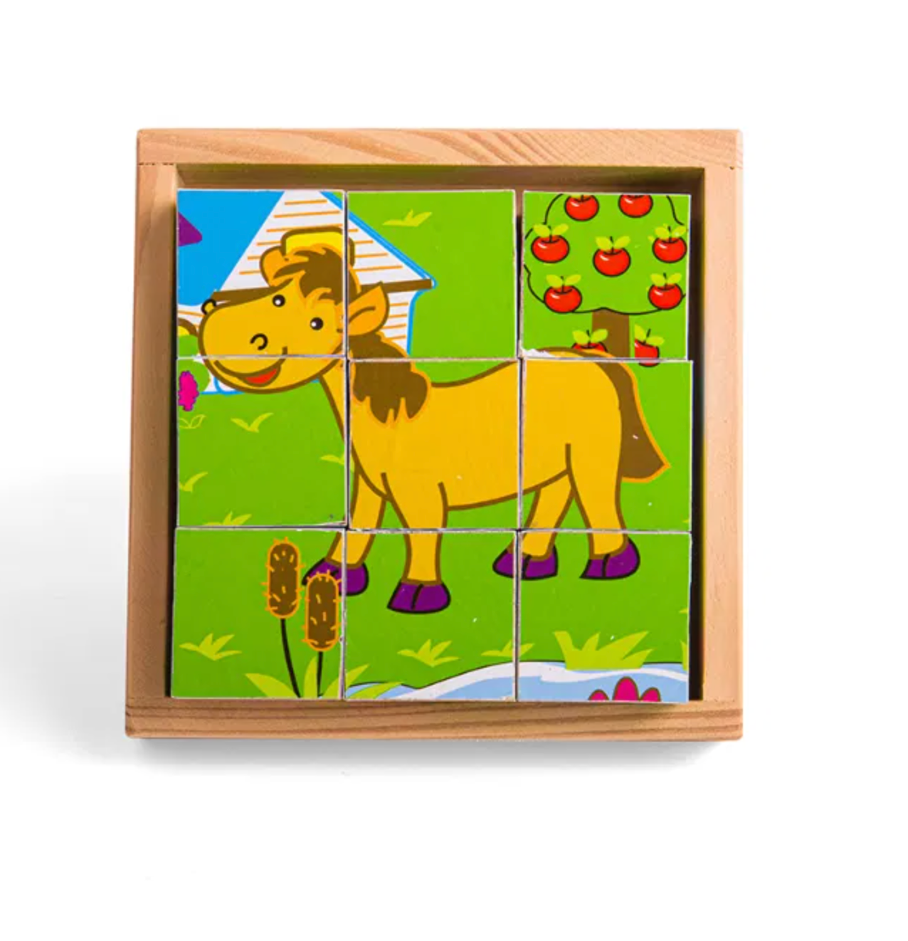 FARM CUBE PUZZLE - SMALL