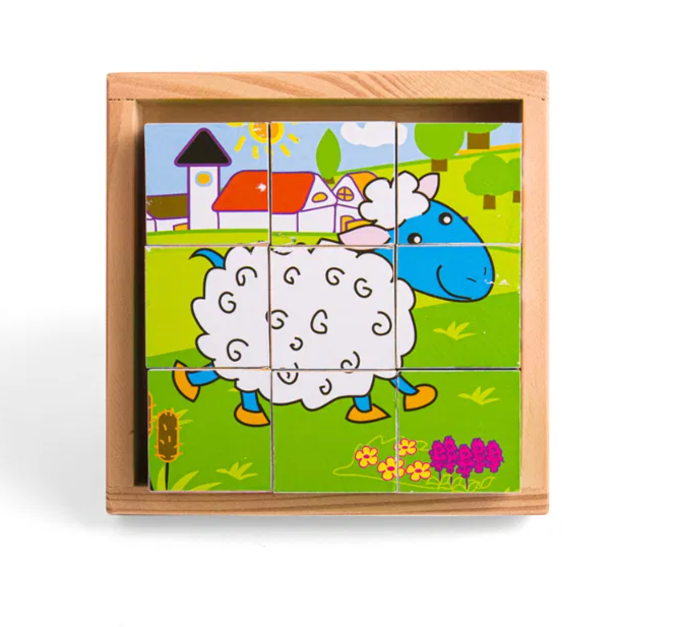 FARM CUBE PUZZLE - SMALL