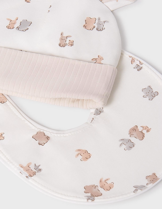 MAYORAL BABY 3 PIECE NEUTRAL UNISEX GIFT SET