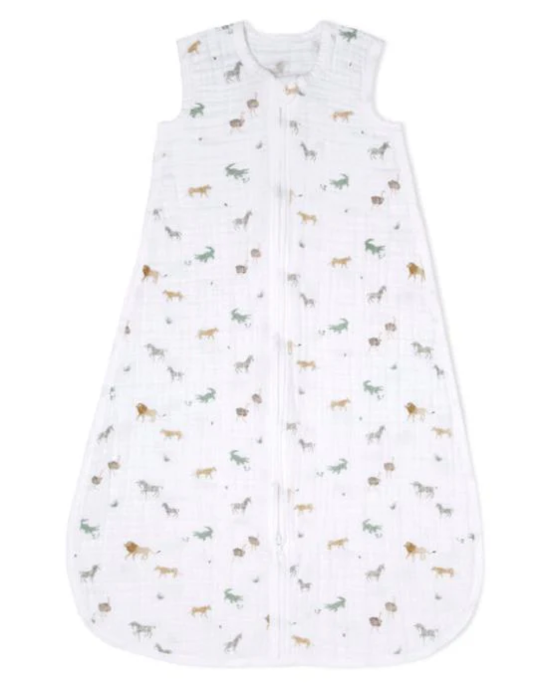 AIDEN + ANAIS ORGANIC COTTON SLEEPING BAG 1.0 TOG - SAFARI DREAMS