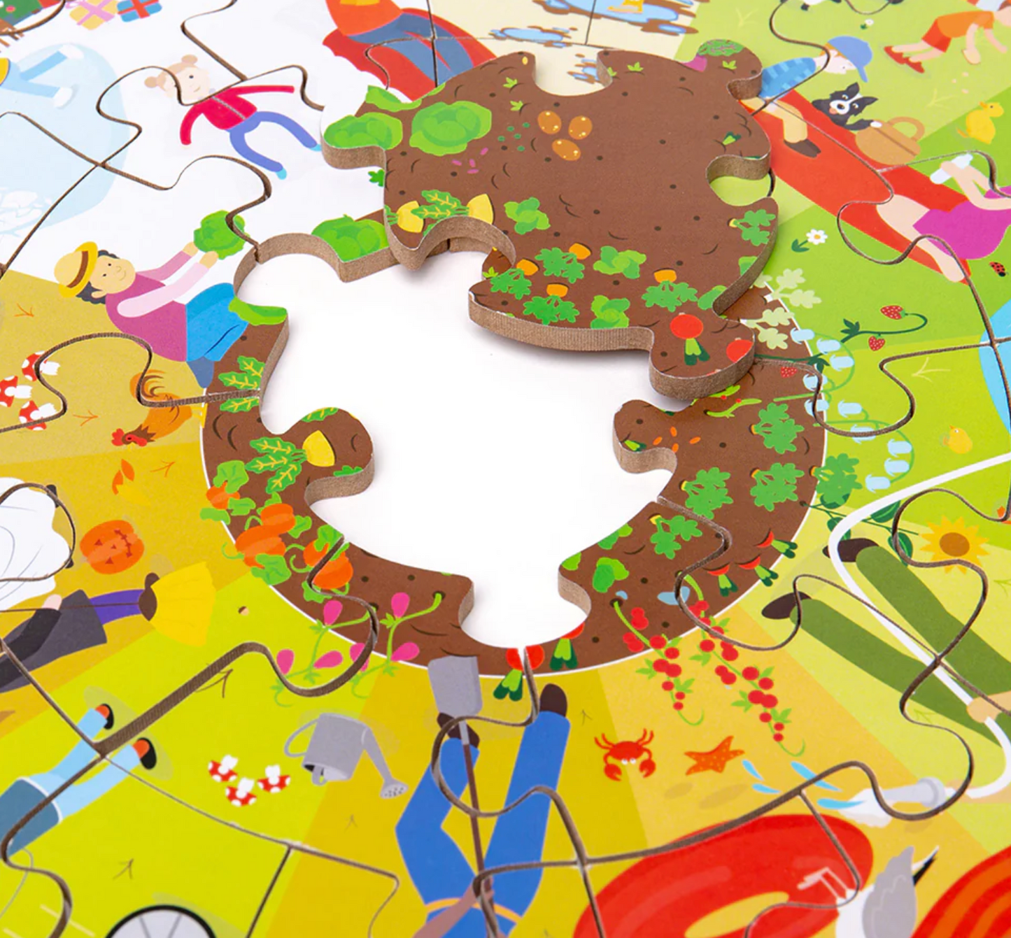 SEASONAL CIRCULAR FLOOR PUZZLE