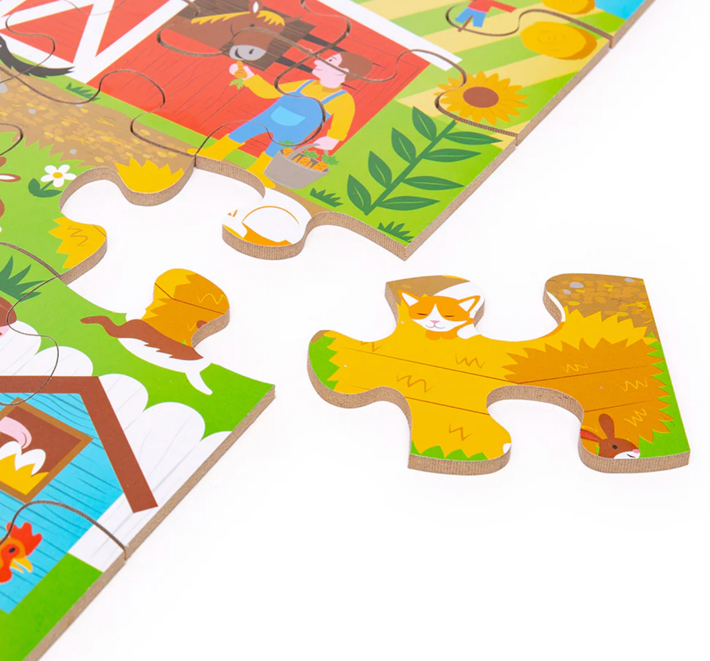 FARMYARD FLOOR PUZZLE (48 PIECES)