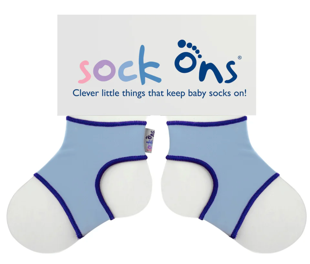 SOCK ONS - BABY BLUE