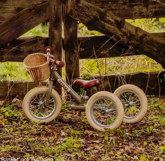 TRYBIKE STEEL TRIKE - VINTAGE GREEN