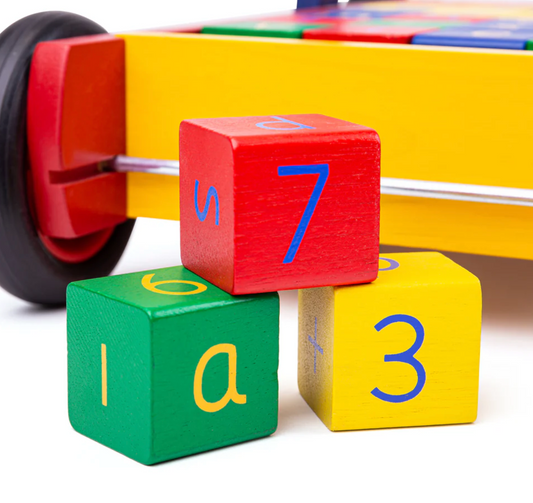 BABY WALKER WITH ABC BLOCKS