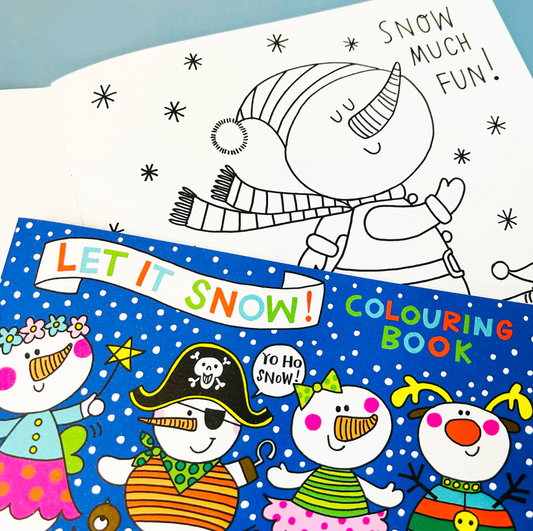 RACHEL ELLEN LET IT SNOW COLOURING BOOK