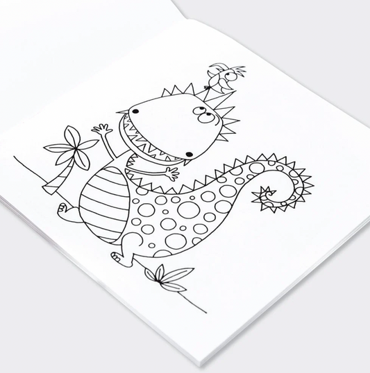 RACHEL ELLEN DINOSAUR COLOURING BOOK