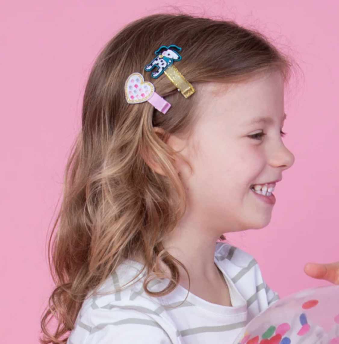 RACHEL ELLEN HAIR CLIPS - HEARTS