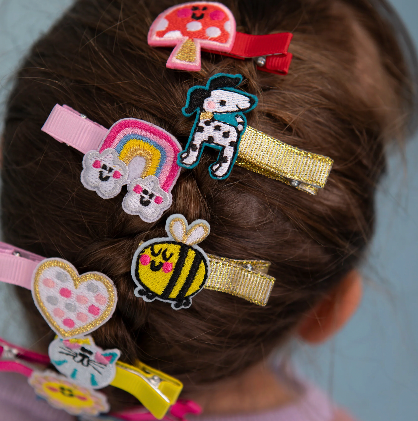 RACHEL ELLEN HAIR CLIPS - BEE/FLOWER