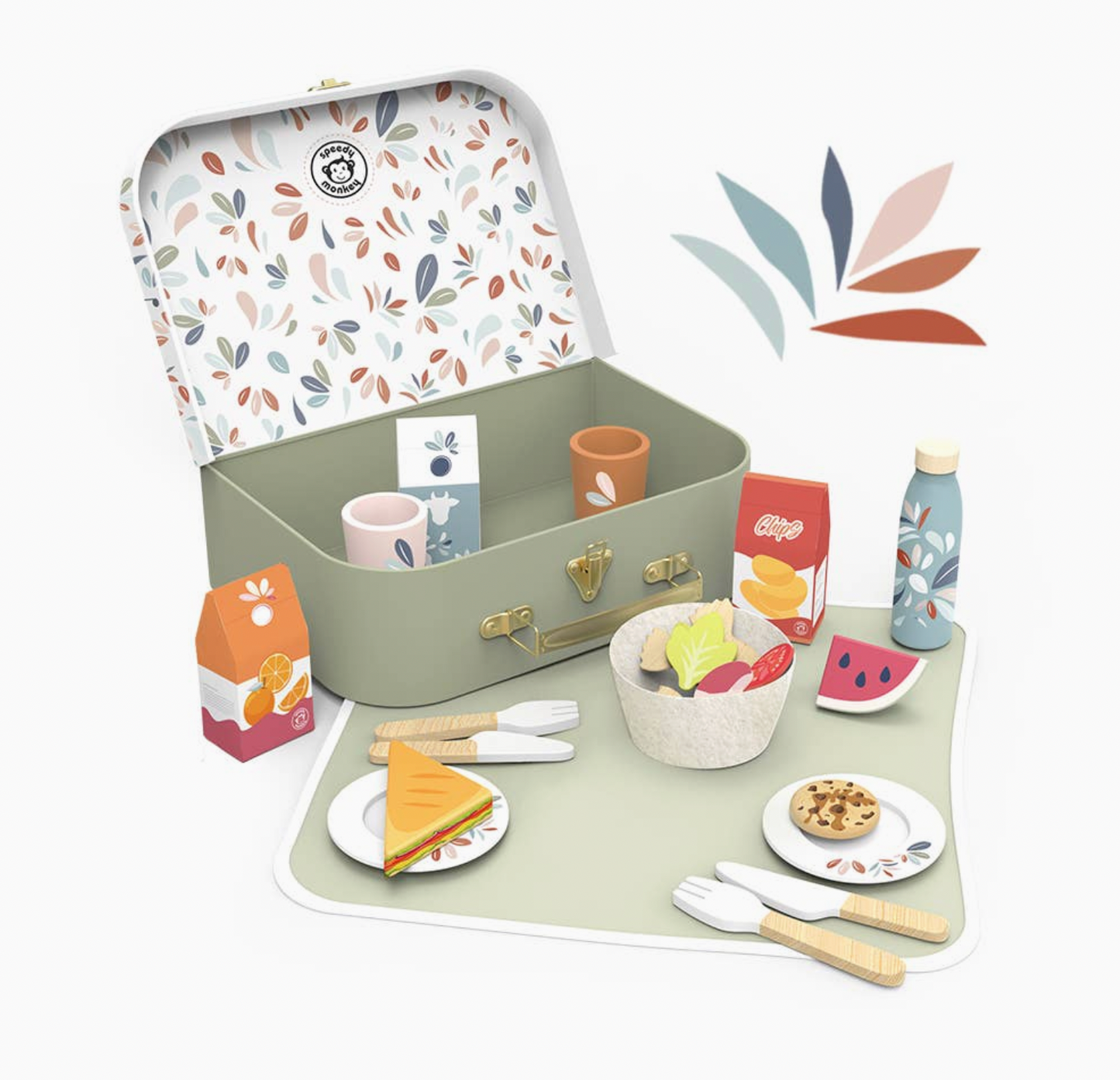 SPEEDY MONKEY PICNIC BASKET