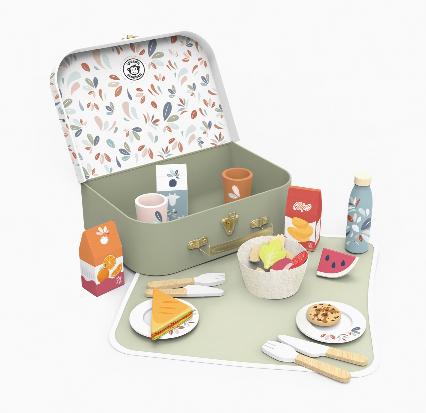 SPEEDY MONKEY PICNIC BASKET