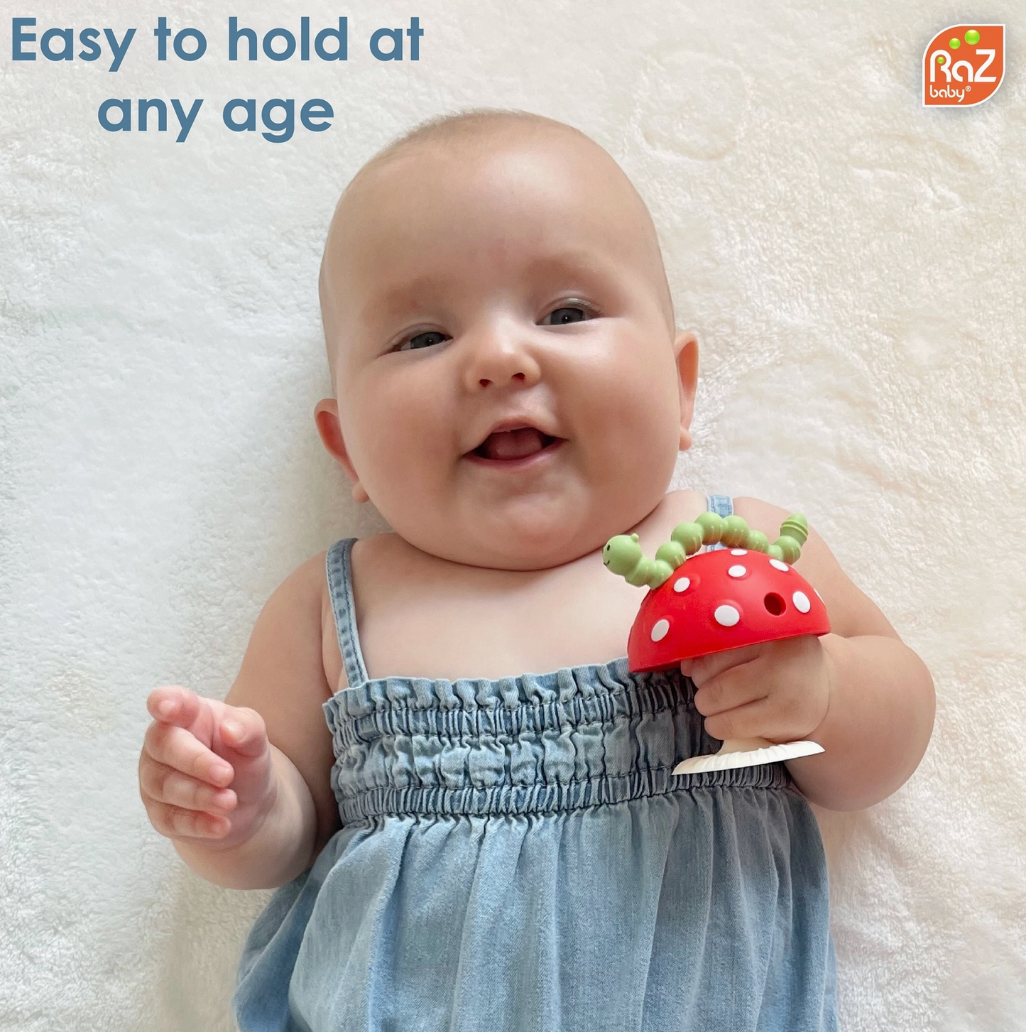 CHOMPY MUSHROOM GRIP TEETHER