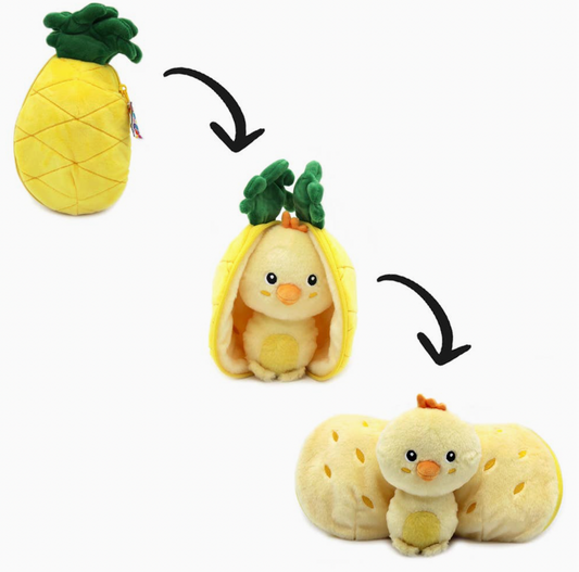 FLIPETZ - NUGGET THE CHICK/PINEAPPLE 2-IN-1