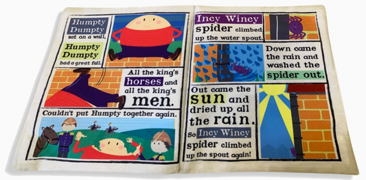 NURSERY TIMES CRINKLY NEWSPAPER - NURSERY RHYMES 1