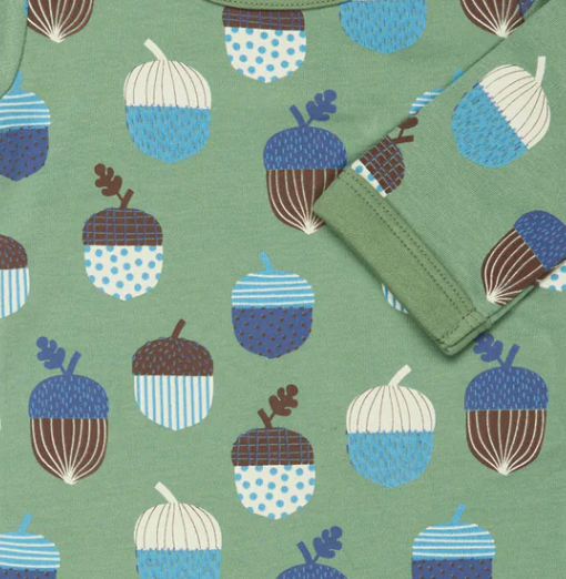 PIGEON ORGANICS BODY (AOP) ACORNS - GREEN