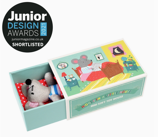 MOUSE IN A LITTLE HOUSE SOFT TOY | REX